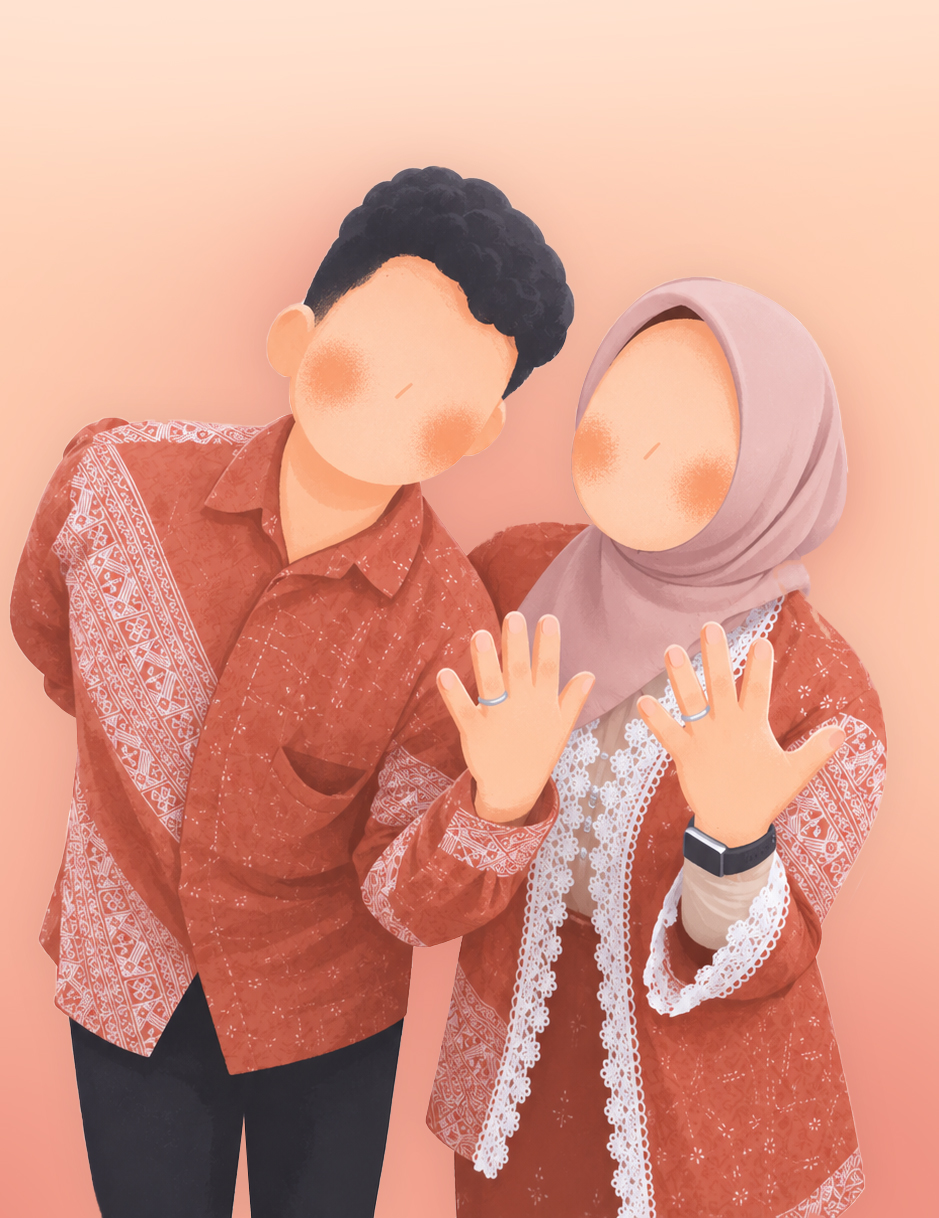 Photo of the couple